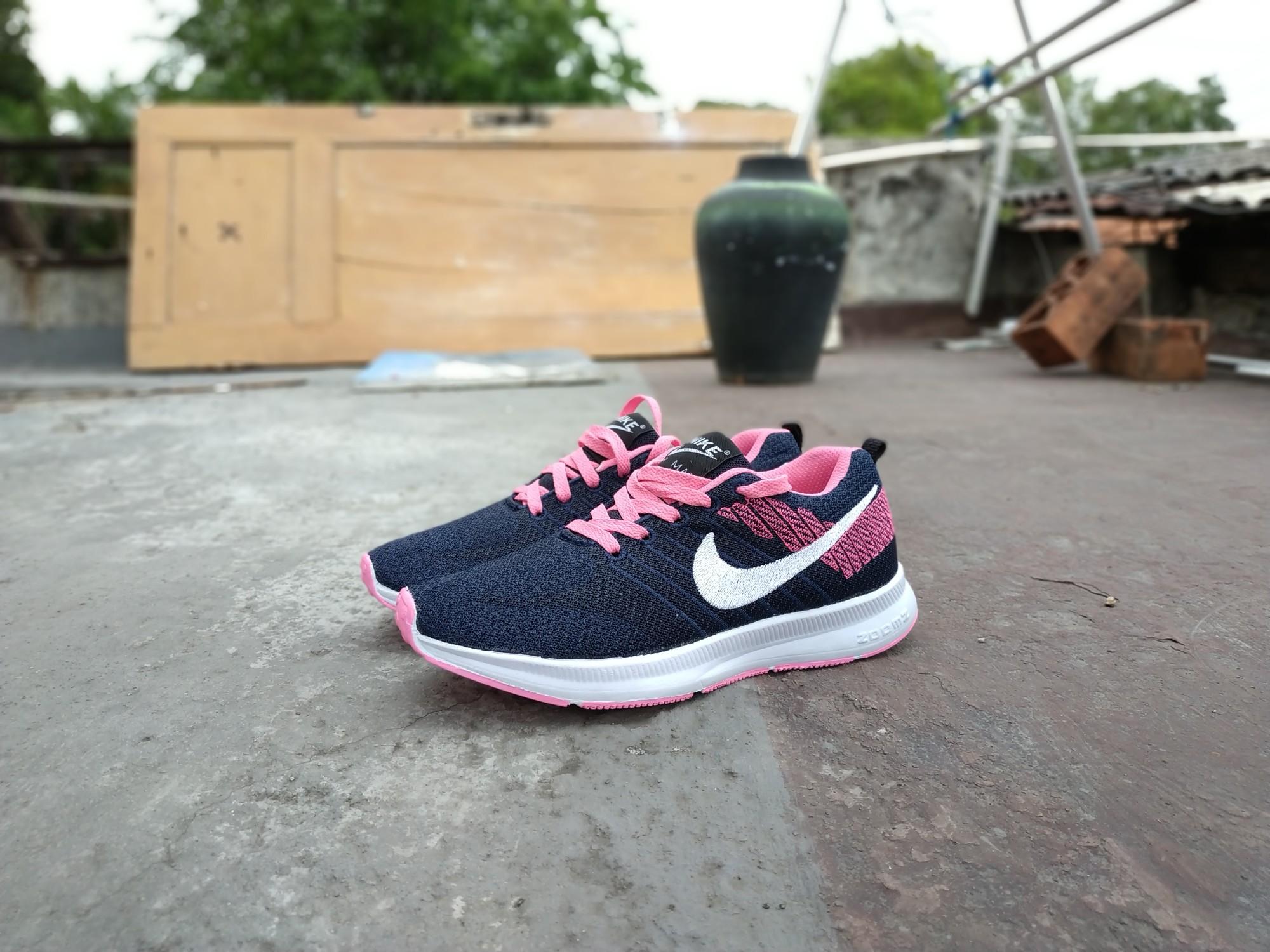 sepatu nike zoom woman navy pink made in vietnam premium