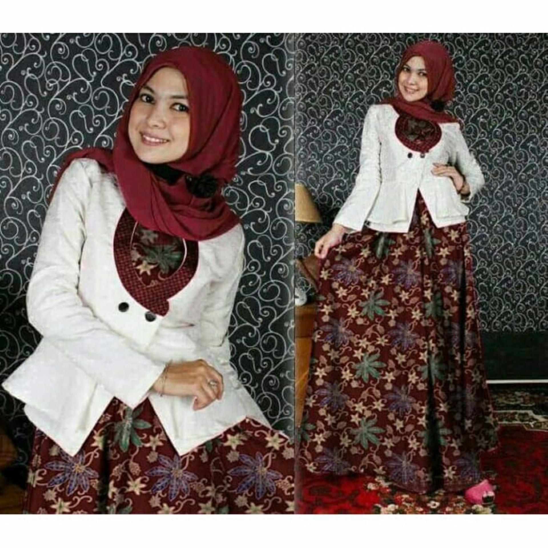 JN STORE - Baju SETELAN atasan dan bawahan / Setelan Blouse/ Kemeja wanita / Long Dress Maxy / Long Dress Wanita / Gaun Panjang/Gaun Wanita / Tunik Wanita / Dress Muslim / Atasan Muslim / Gamis ; Murah; Motif dan Warna Real Photo #Ukuran M, L dan XL