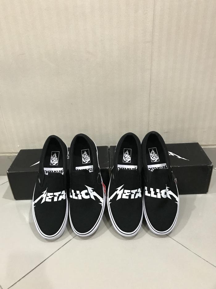 HARGA PROMO!!! Vans Metallica Slip On - bBPqY3