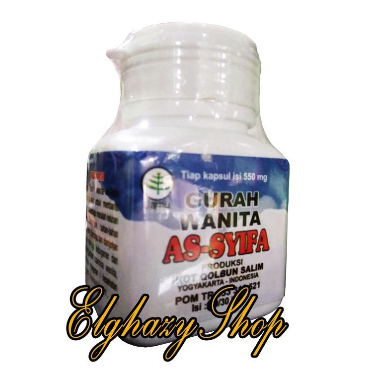 Kapsul Gurah Wanita As-Syifa Original Herbal Rahasianya Kewanitaan Isi 30 Kapsul