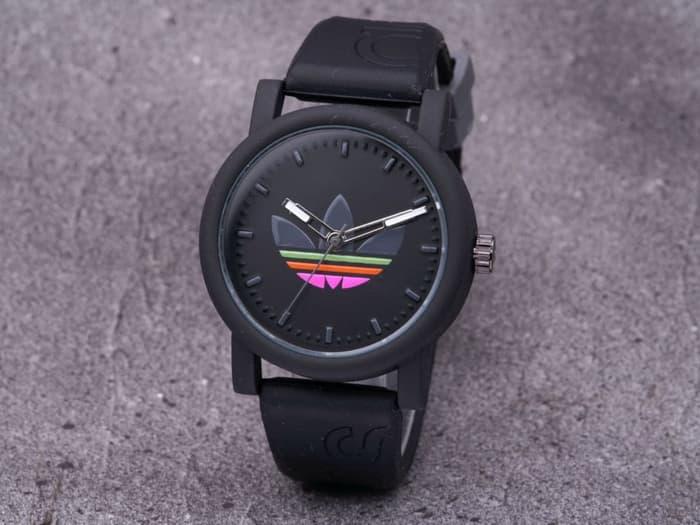 Jam Tangan Pria / Wanita Murah Adidas Clasico Rubber Black| AMO Store