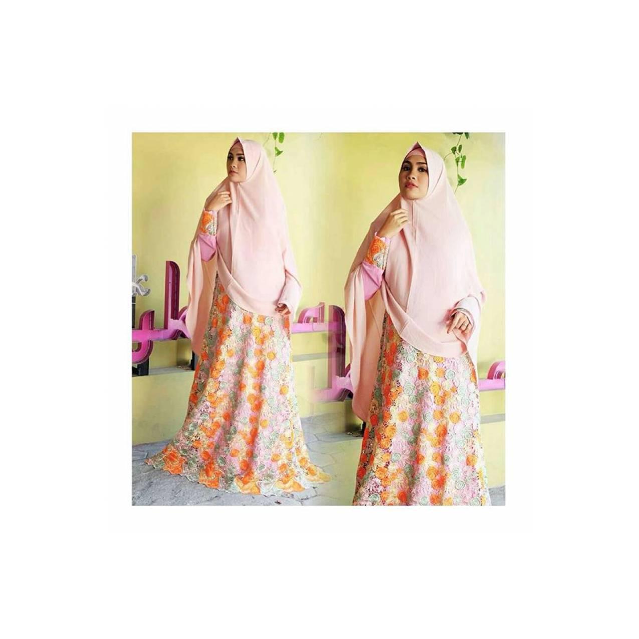 KEBAYA MUSLIM PREMIUM / GAMIS SYAR'I MODERN/ BAJU LEBARAN MURAH CANTIK