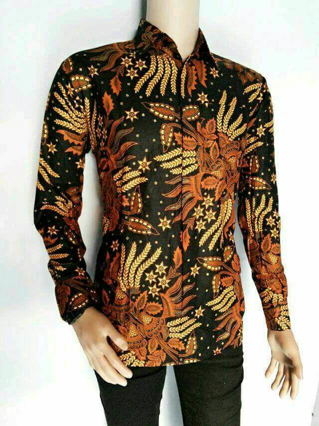 King's kemeja batik solo lengan panjang