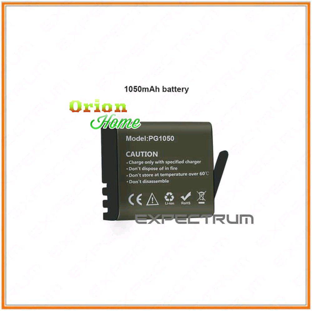 Batre action camera kogan wifi - batre action kamera non wifi - baterry kamera kogan action original 1050mah - baterry W9-H9-H9R-H10-XDV-X3