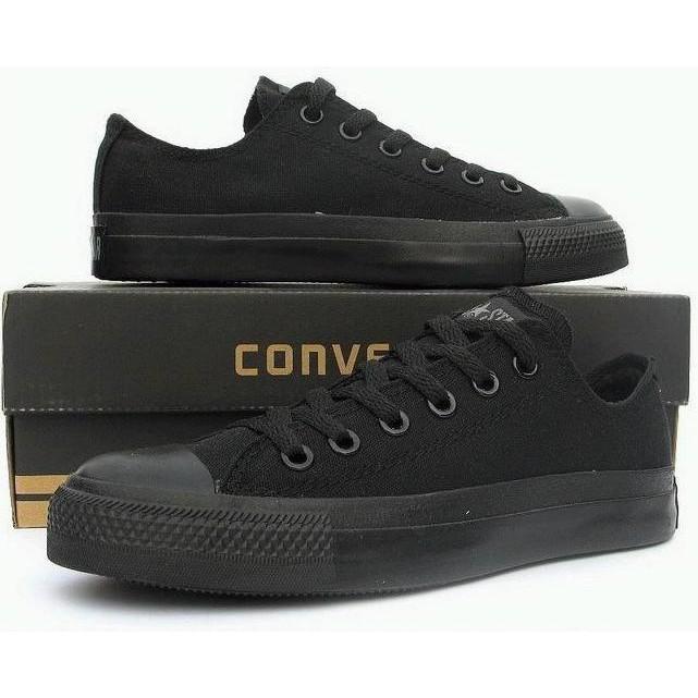 Sepatu Converse All Star Hitam Full -Grade Ori - Rrxcsj