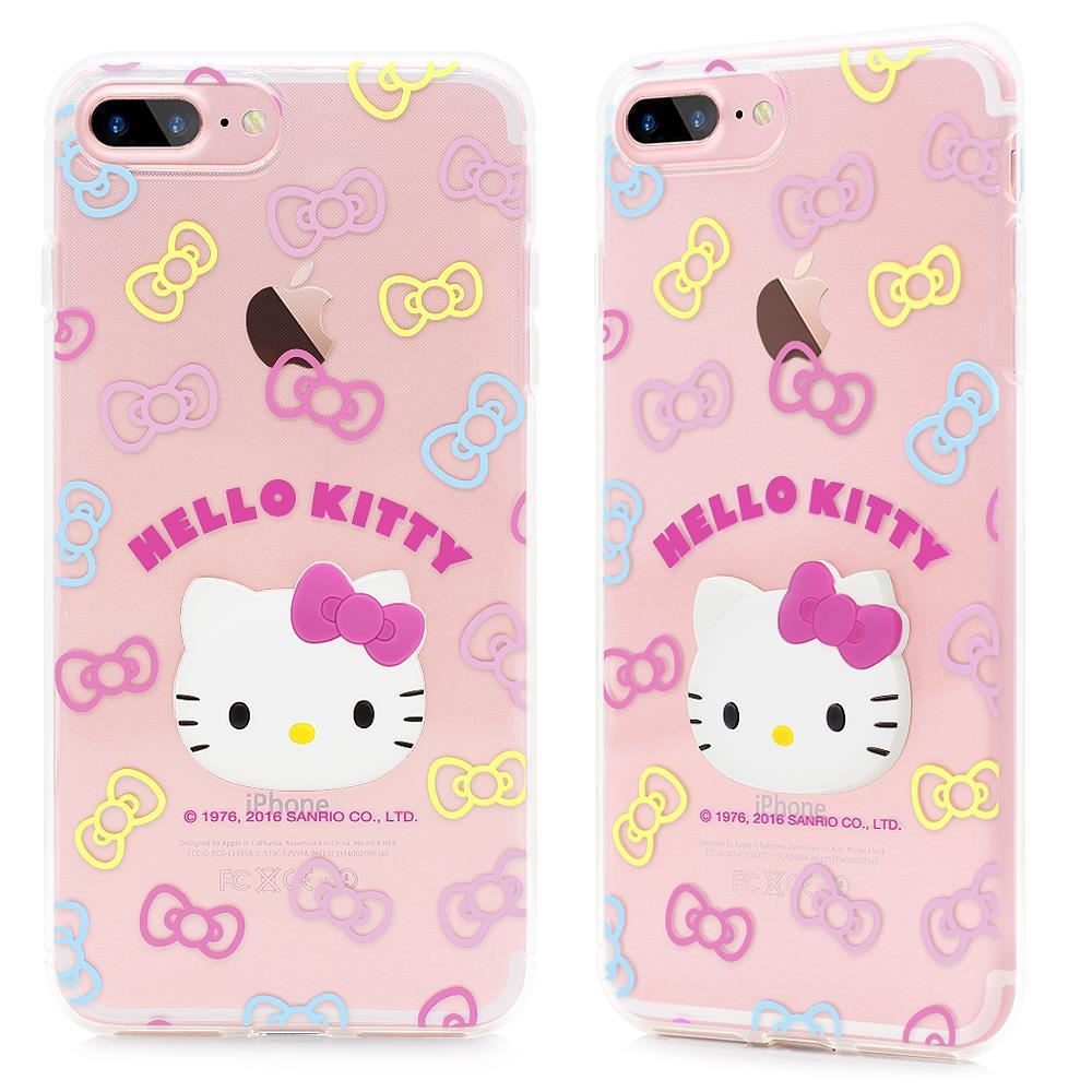 Hello Kitty Hello Kitty Casing HP Iphone7/8plus Transparan Produk Asli Resmi Casing Silikon Lunak