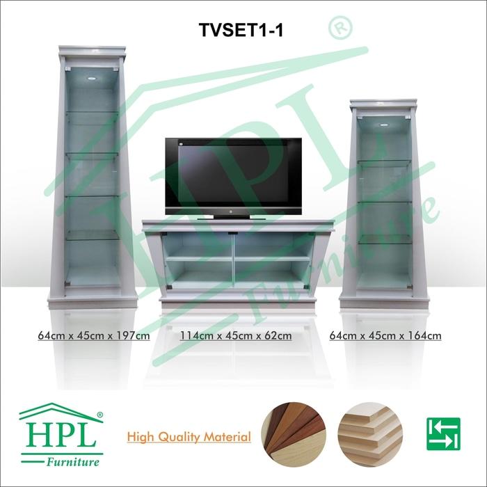 Promo MEJA TV SET 3in1 HPL-TVSET01 Original