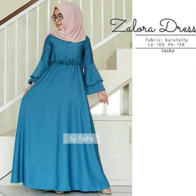 Terbaik Baju Atasan Muslim Murah / Gamis Murah Zalora Dres Tosca | Baju Lebaran Muslim Wanita Anak