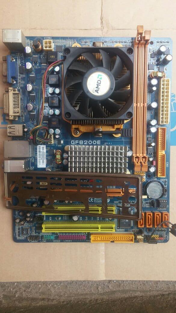 Paket Proc Athlon II X2 245 , Motherboard Biostar GF8200 , RAM 2 GB