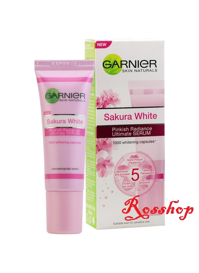 Garnier Sakura White Pinkish Radiance Ultimate Serum - 10ml