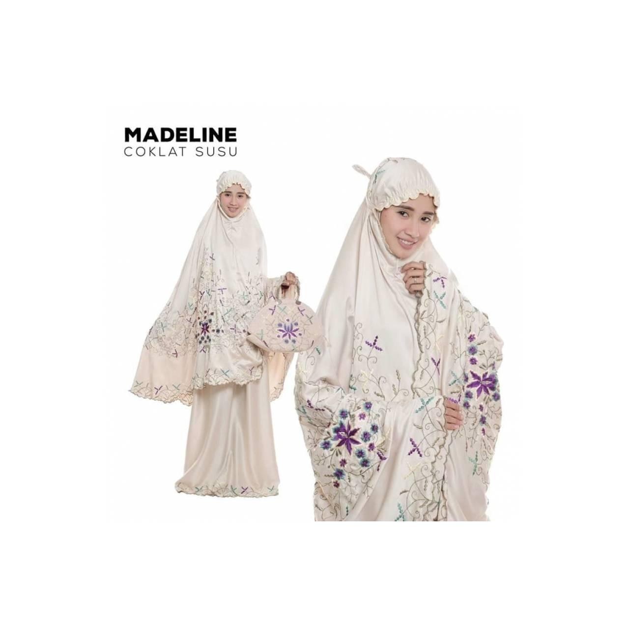 BMA - MUKENA EXCLUSIVE KADO HANTARAN NIKAH SATIN BORDIR TAS COKLAT SUS