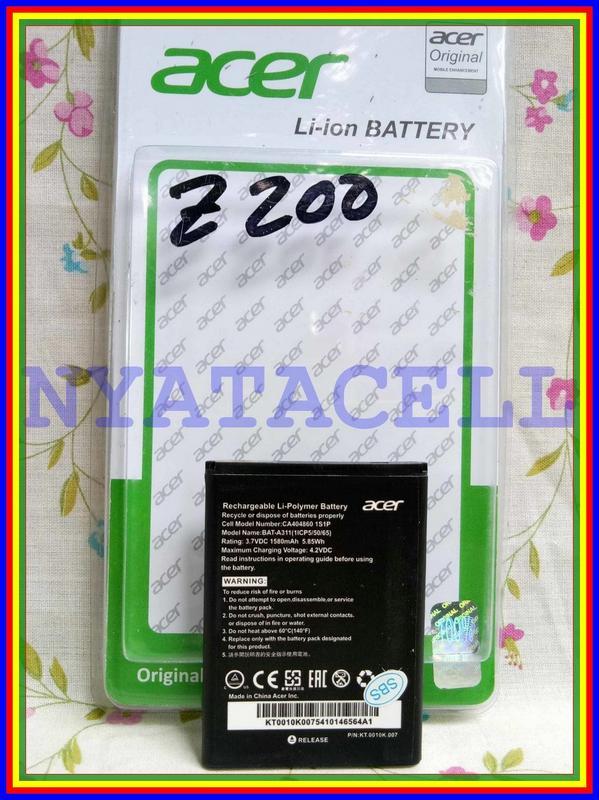 Baterai Ori 99 Acer Liquid Z200 Z205 Z220 M220 Batre Original 99% Kw