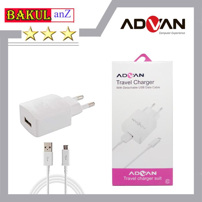Travel Charger Handphone Advan S4M S6 I5 S5j S5i - Cas Casan HP Advan Original Oem