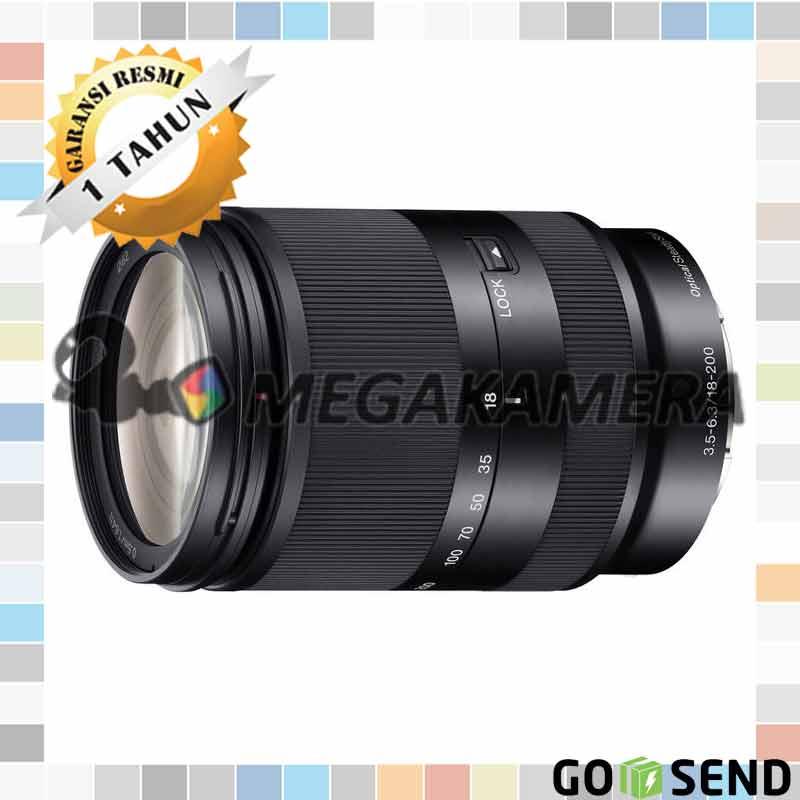Sony Lens E 18-200mm F3.5-6.3 OSS LE Lensa Kamera