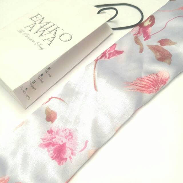 SCARF MOTIF MINI ME ALENA - TWILLY - SYAL - SHAWL - SOUVENIR