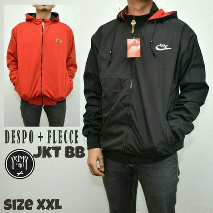 Hot Item!! JAKET BOLAK BALIK NIKE XXL - ready stock