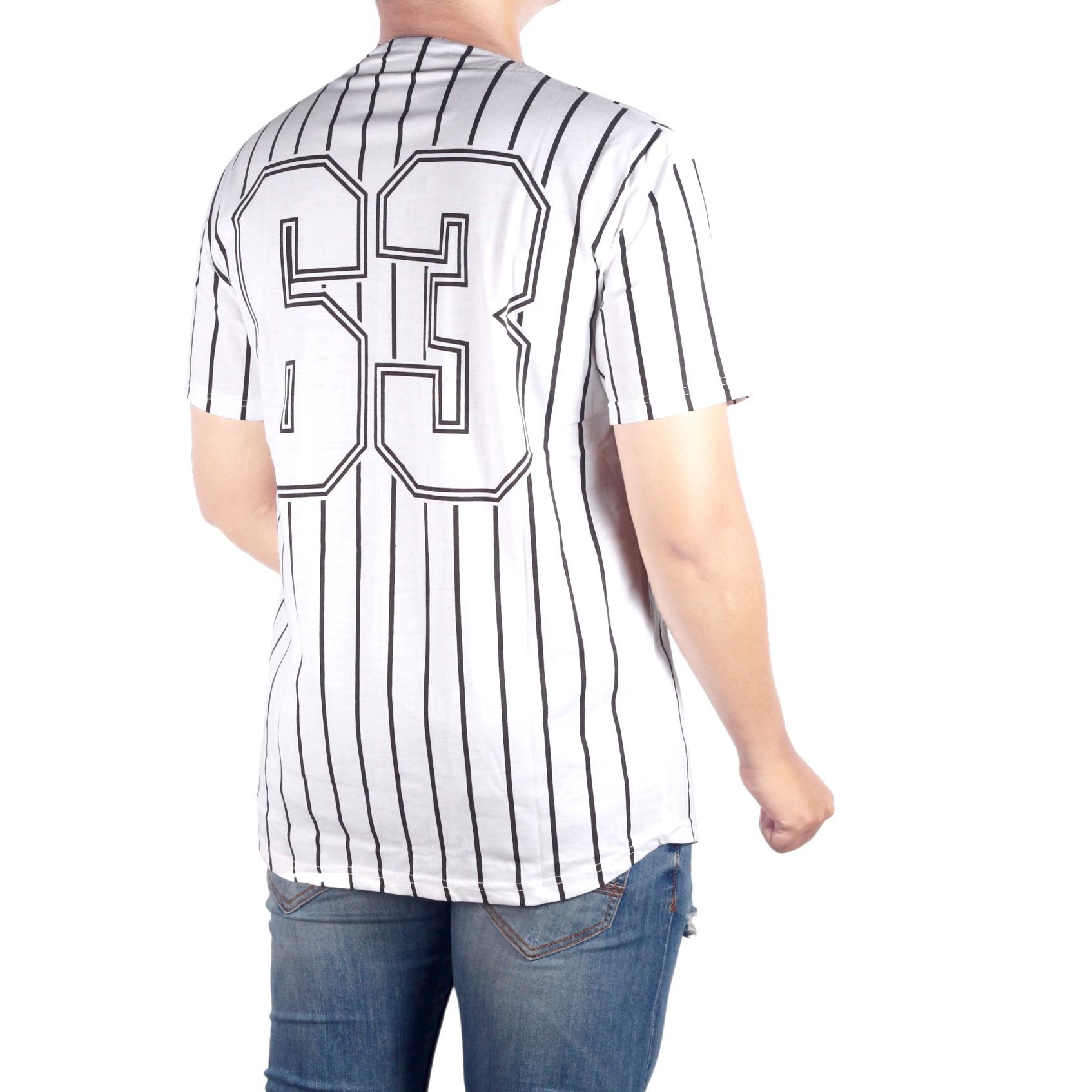 Dgm_Fashion1 baju kaos Distro BASEBALL Putih/ Baju Kaos Distro Baseball Hitam dan Putih/Kaos DIstro/Kaos Pria/Kaos Oblong/Kaos Men/Kaos Young Lex/Kaos YOGS/Kaos Swag/Kaos Murah/Kaos COMBED/Baju Distro NS 5711