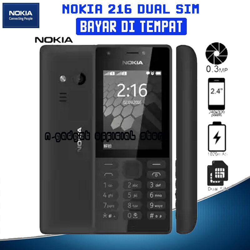 Nokia 216 Candybar - Dual Sim - Hitam
