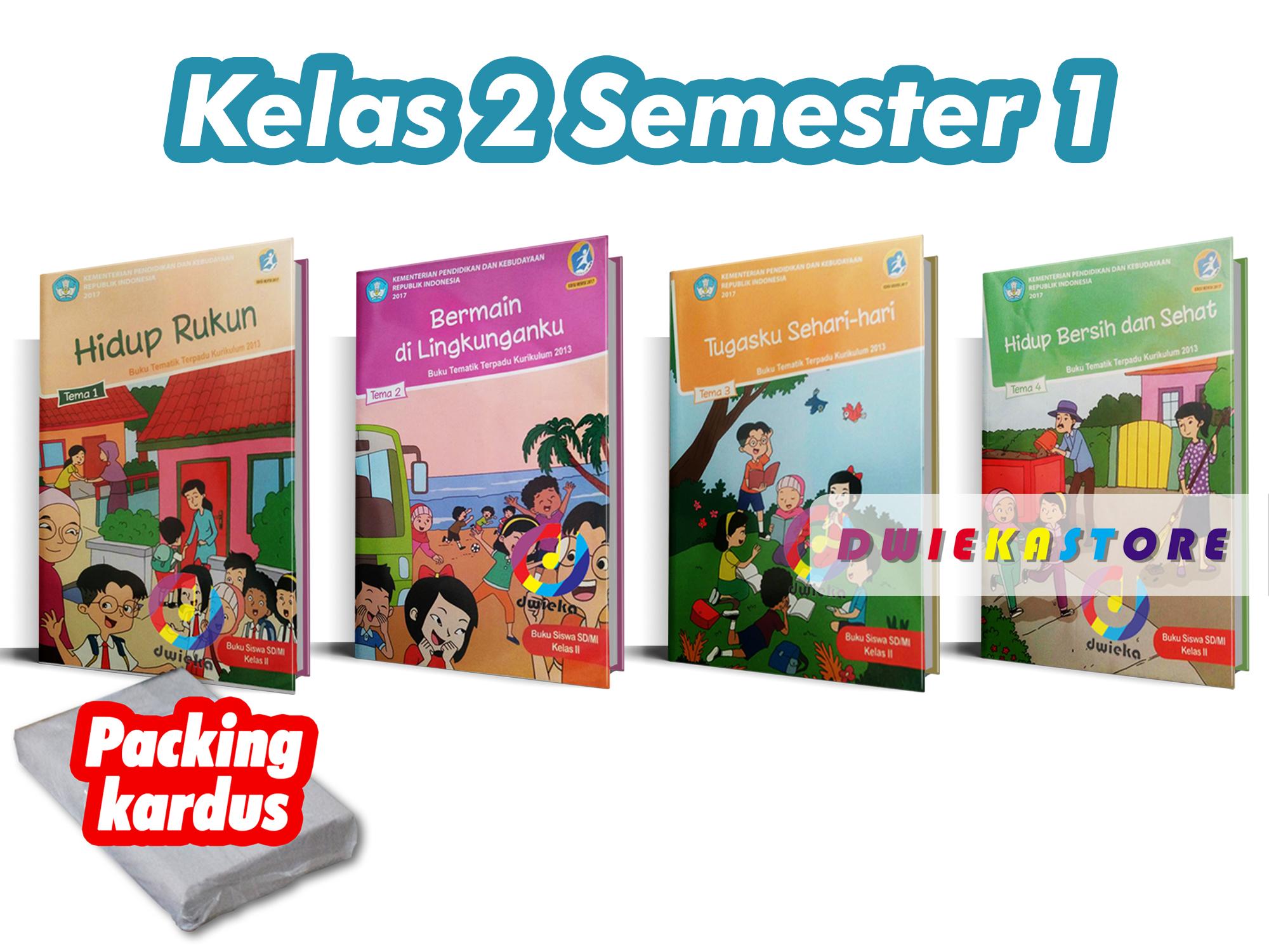 Paket Buku Tematik SD Kelas 2 Semester 1 “ Tema 1 2 3