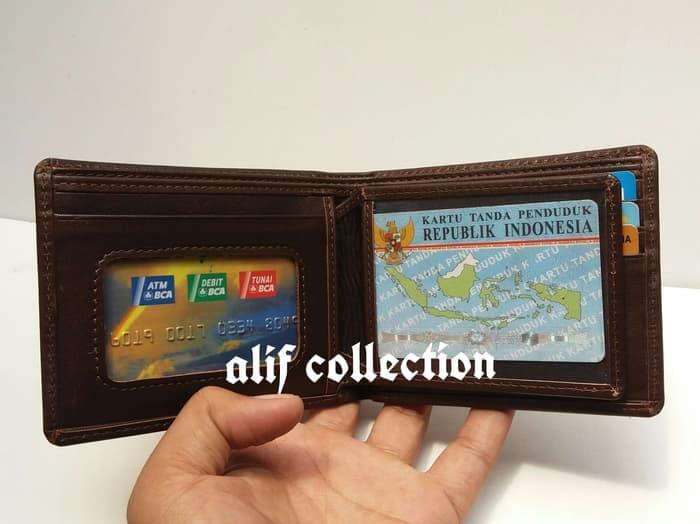 promo termurah dompet kulit asli,dompet kulit garut,dompet, - Hitam