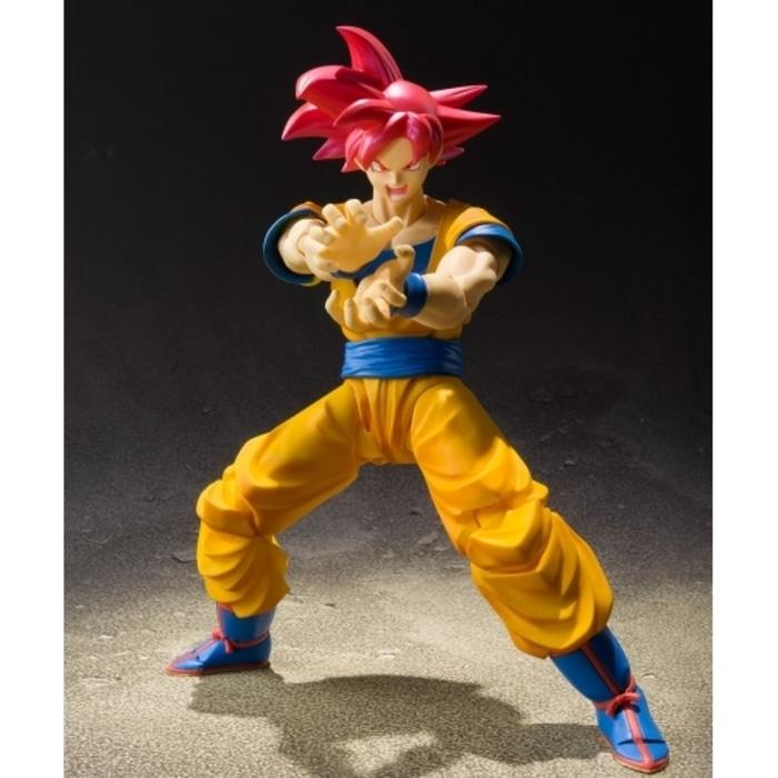 Diskon 10%!! Bcl Shf Son Goku Gokou God Asia Ver With Box Coklat Tamashii Limited - ready stock