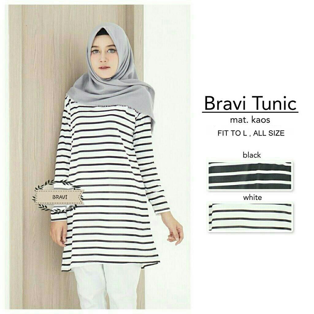 Vshop91jkt - Bravi Tunik Wanita Baju Muslim Pakaian Muslim Atasan Muslimah Kemeja Muslim Pakaian Anak Muslim Tunik Muslim Baju Koko Longdress Dress Panjang Dress Pendek Dress Polos Tunik Polos Tunik Garis Tunik Rumbai Blouse Muslim Blus Muslimi