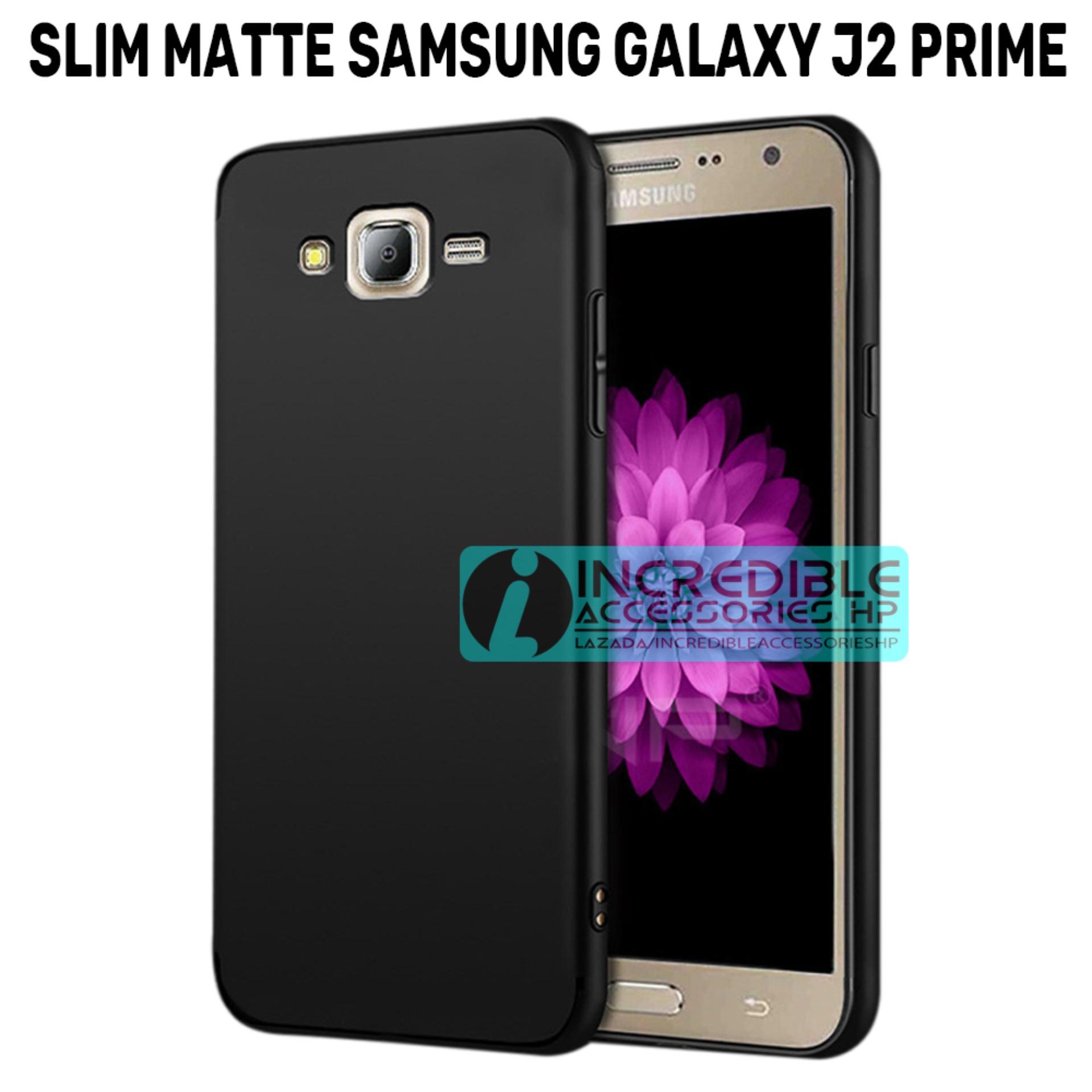 Anti Fingerprint Ultraslim Hybrid Case Baby Soft Babby Skin Softase Silicon Matte for Samsung Galaxy J2 Prime - Black