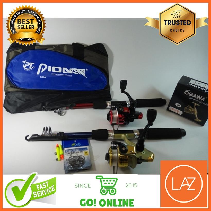 Set Alat Pancing Isi 2 150 3BB Plus Tas