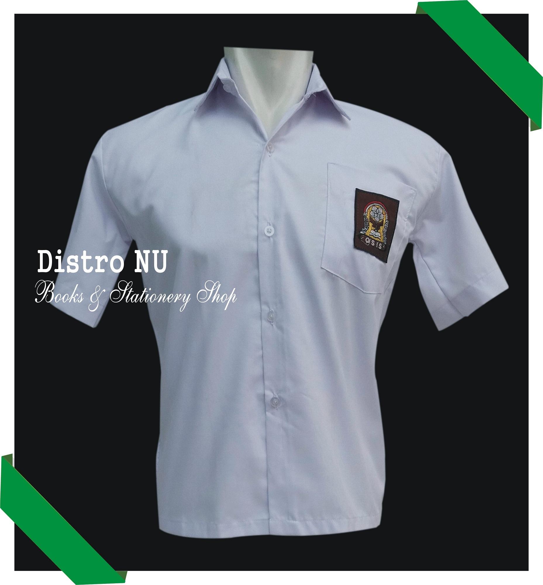 BAJU SERAGAM SMA PENDEK FAMATEX / alat tulis perlengkapan sekolah kantor paskibra pramuka sepatu kaos kaki stoking mansert peci topi pramuka sma smp sd tk guru administrasi tkj smk otomotif kaos renang kaos olah raga sarung celana sekolah emblim