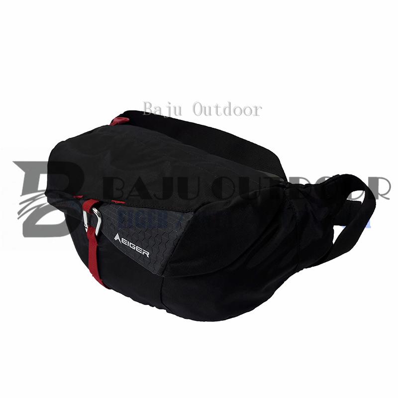 Tas Pinggang Eiger 4139 Ascenda Black - Tas Selempang / Waist Bag