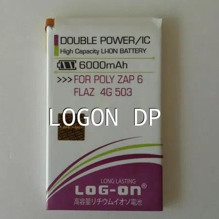 Baterai Battery Batre Polytron ZAP 6 4G FlAZ 503/PL-8AN5/Original/Log on double power