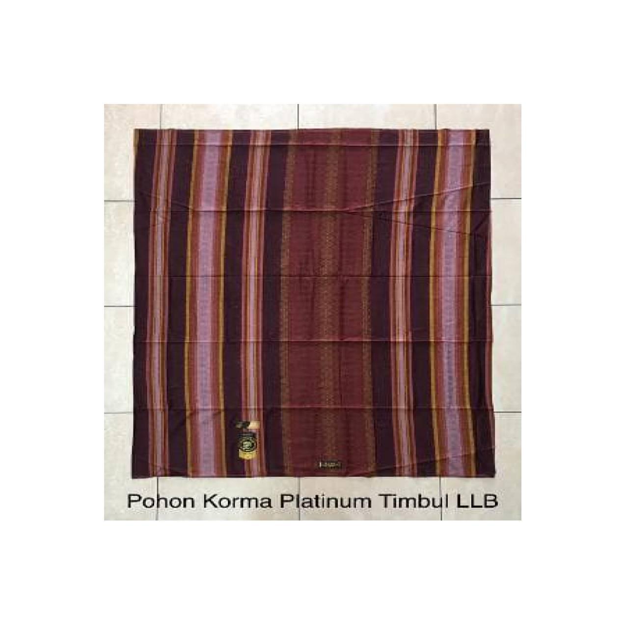 Grosir 10pc - Sarung Tenun Pohon Korma Platinum