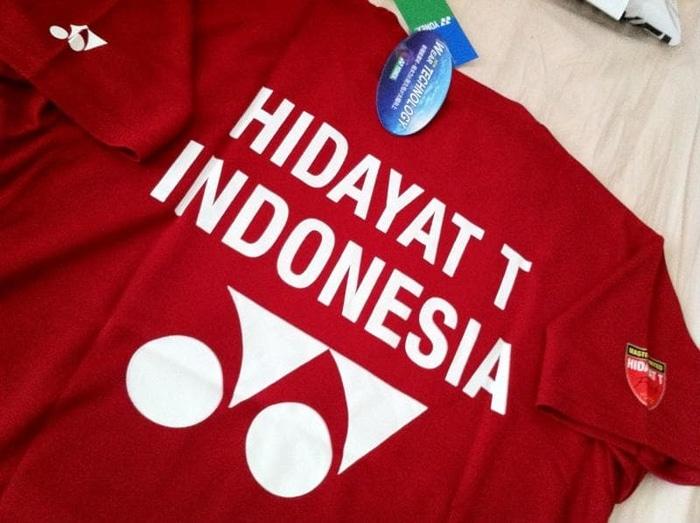 HARGA DISKON!!! PRESS Nama Polyflex BAJU Badminton / Bulutangkis 3 Baris - a8XhdF
