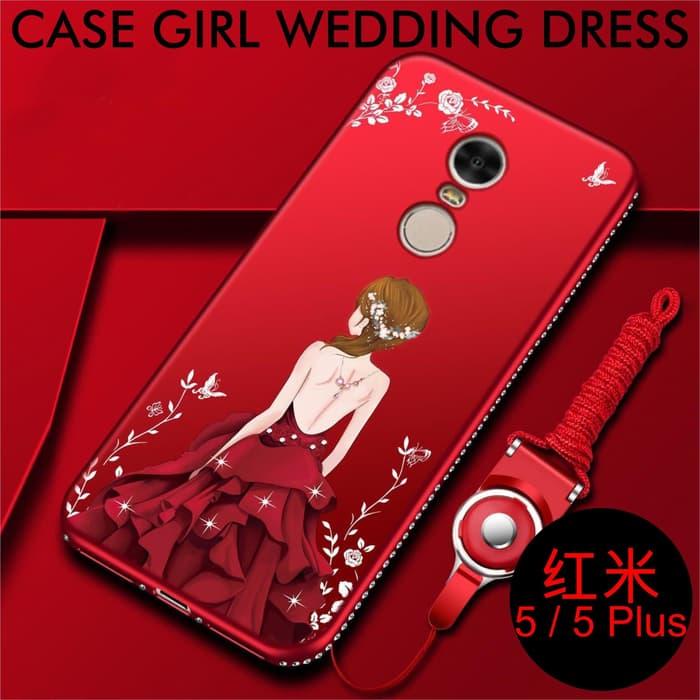 Best Quality Wedding Girl Dress Slim Matte Case Xiaomi Redmi 5 Plus 5 Softcase 5 - H SATU