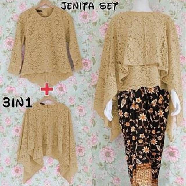 D.N.Y.H Shop SS SET JENITA BRUKAT 3IN1 MOCCA / Baju Muslim / Kemeja Dress / Tunik / Atasan Wanita / Dress Wanita / Blouse Jumbo / Dress Jumbo / Dress Muslim / Blazer Jumbo / Baju Kerja / Syari / Gamis / Baju Koko / Jumpsuit