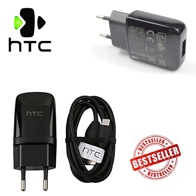 HTC Original Charger Micro USB P900 Fast 1.5 Ampere - Hitam