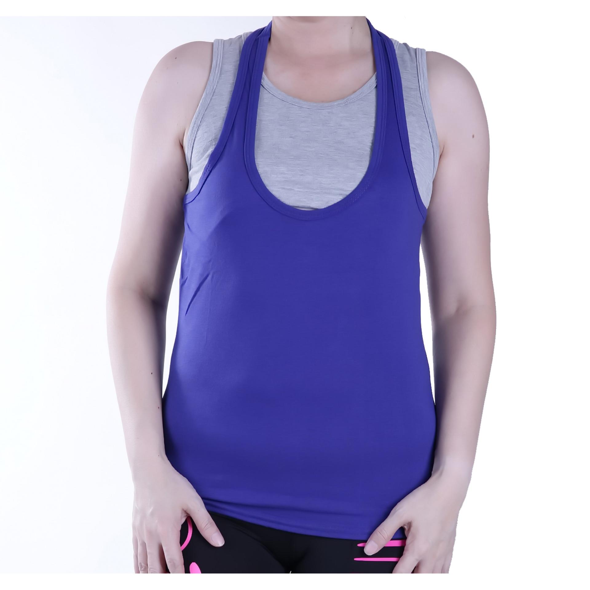 Ronaco Baju Senam T Shirt XL - Biru