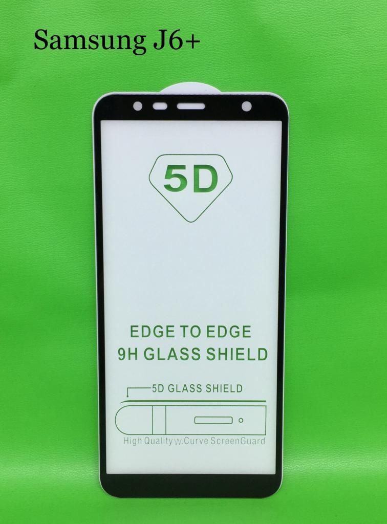 TEMPERED GLASS 5D FULL COVER NEW 2018 SAMSUNG J6 PLUS
