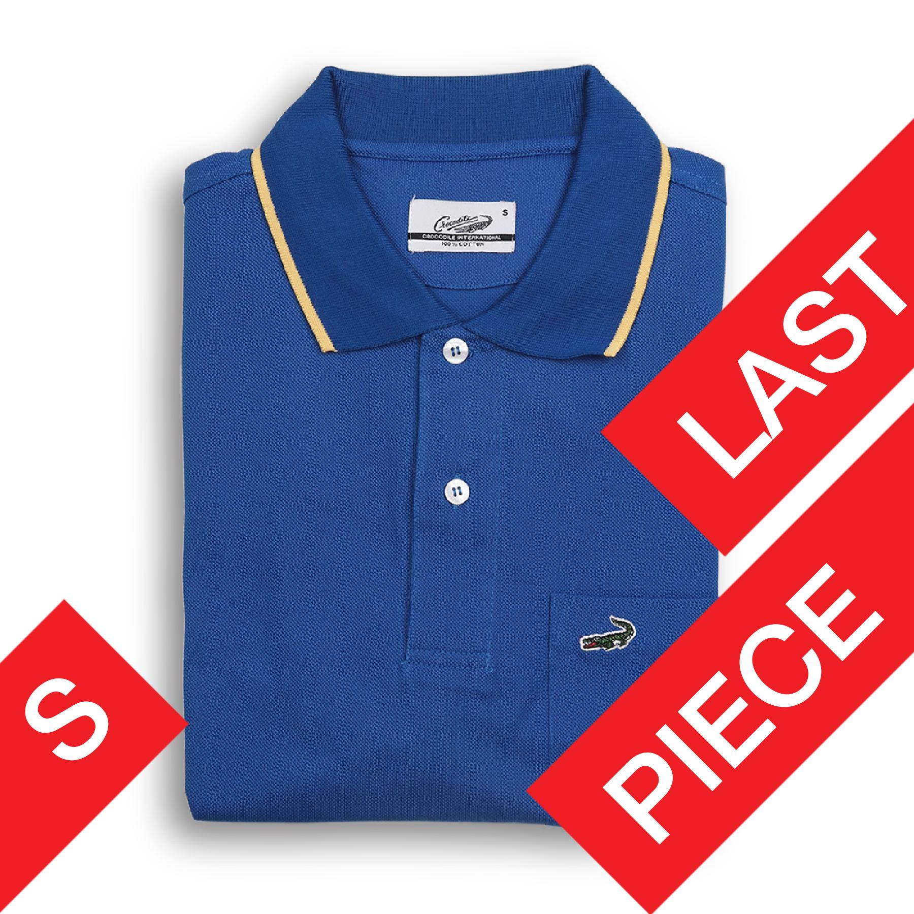 MEMO Admiral Blue - Baju Polo Slim Fit Crocodile Original - KHUSUS PENJUALAN ONLINE