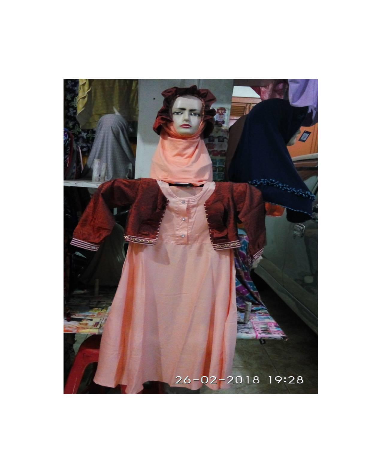 Gamis set anak merk Rabbani
