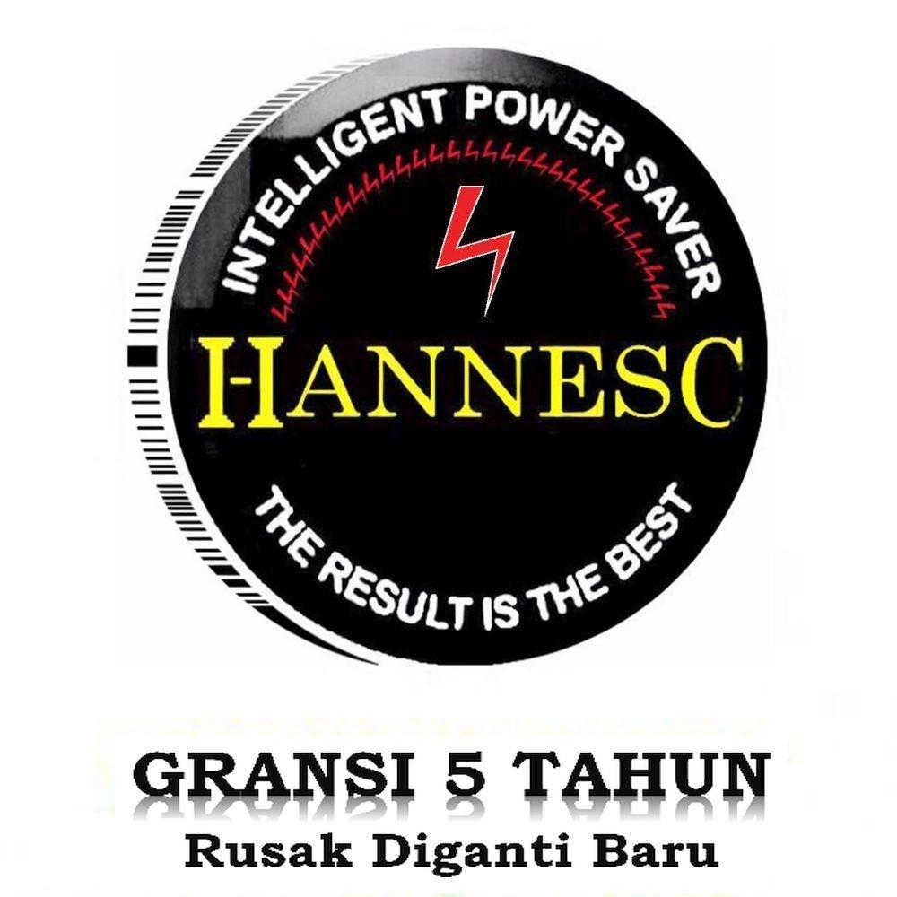 Menghemat Listrik 25-45% Utk 4400-6600 Watt HANNESC Intelligent Power Saver Teknologi Jerman Sertifikasi CE & RoHS Eropa Garansi 5 Tahun Rusak Diganti Baru