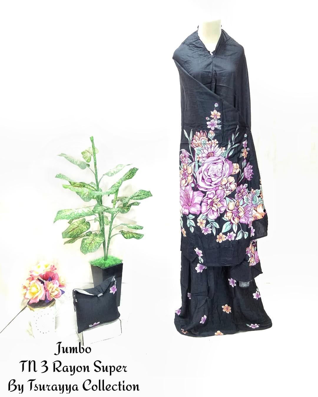 Mukena Bali Muslimah Jumbo bahan Rayon seri01