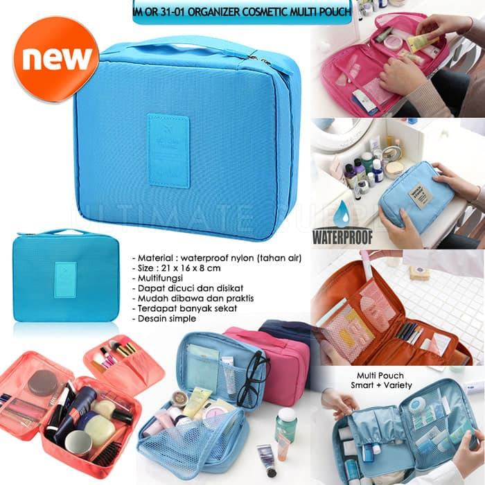 Monopoly Multi Pouch Tas Kosmetik Travel Bag Cosmetic Bags Organizer