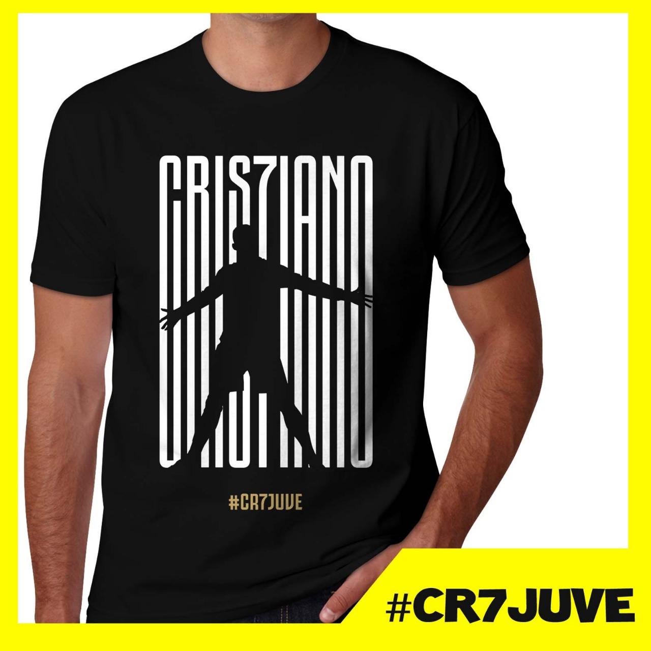 Kaos Ronaldo Juventus CR7JUVE CR7UVE Baju Distro Juve Bola Liga Italia - MDF STORE