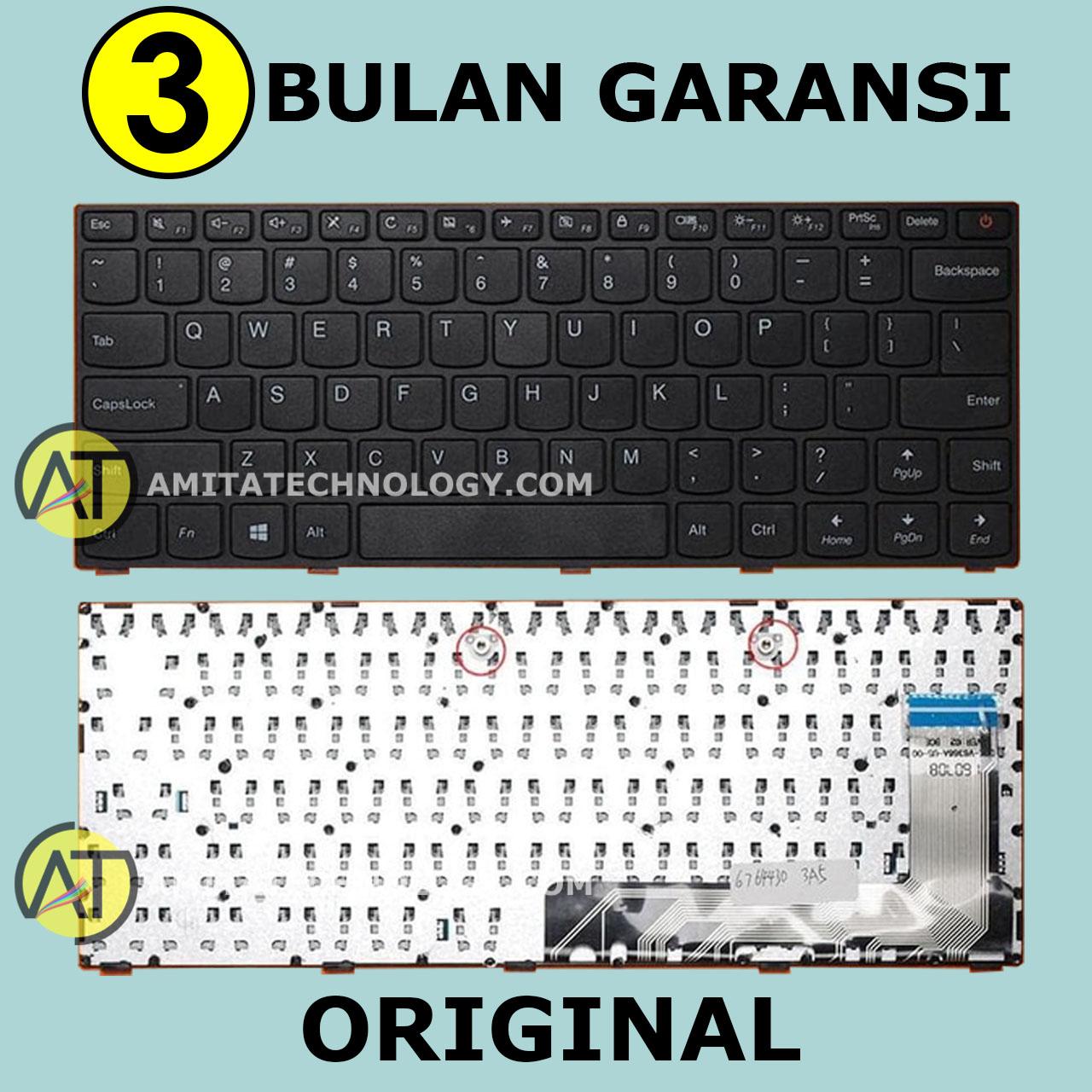 Keyboard Laptop ORIGINAL Lenovo Ideapad 110-14 110-14IBR 110-14ISK