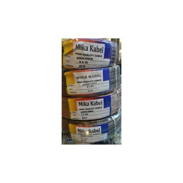 Termurah Speaker Aktif Kabel Speaker / Kabel Subwoofer Ukuran 2 x 30 - Jual Per Roll 32 Meter