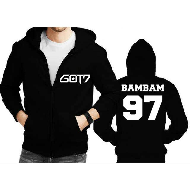 jaket varsity Got7 - bambam 97
