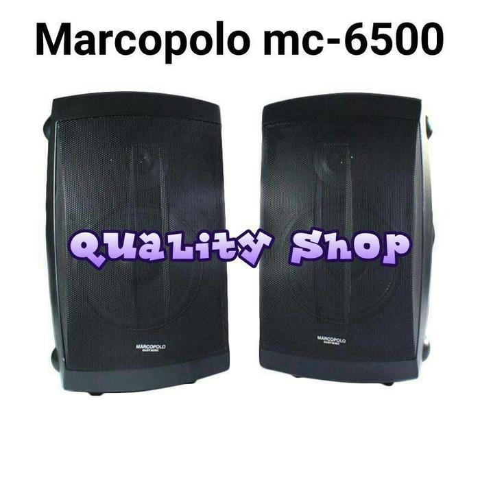 Referensi Speaker Aktif SPEAKER GANTUNG MARCOPOLO 6,5 INCH MC-6500 450 watt ( 2 unit )
