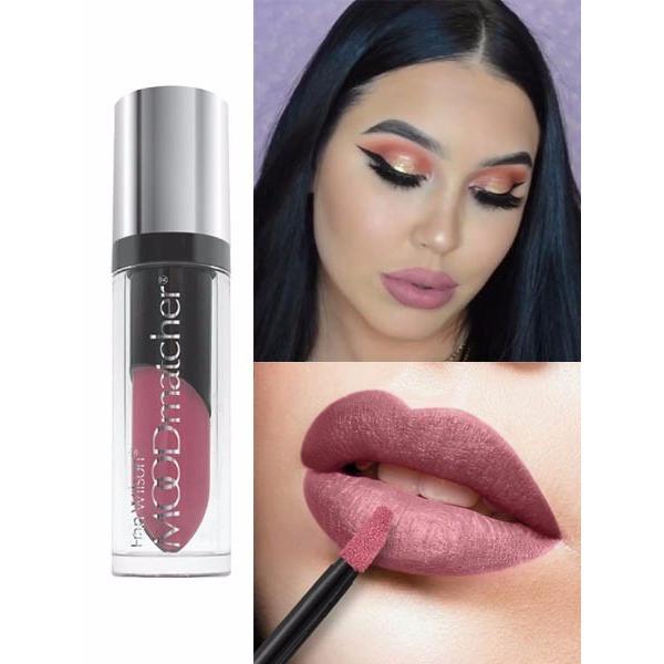 MOODmatcher Liquid Matte Miss Mauve (Lipstick Super Awet Tahan Hingga 12 Jam)