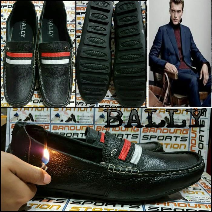 Promo SEPATU CASUAL PRIA 100% KULIT BALLY SWITZERLAND Gratis Ongkir